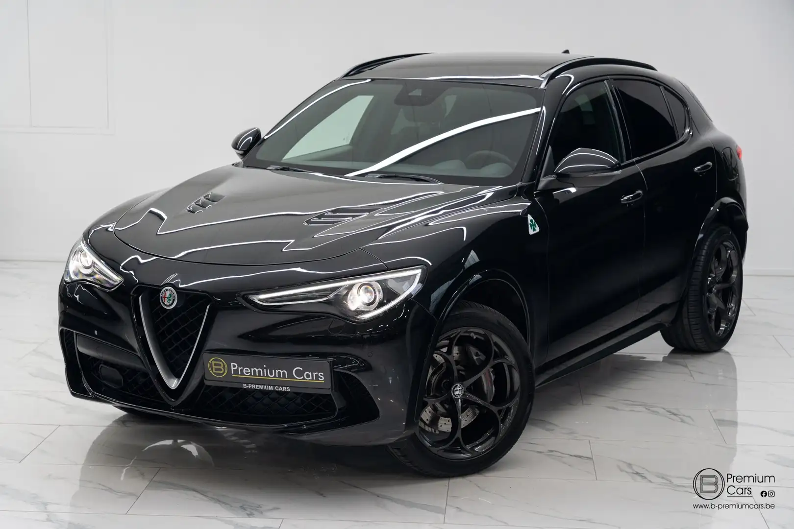 Alfa Romeo Stelvio 2.9 Bi-Turbo V6 Quadrifoglio! 375KW! Carbon! Full! Negro - 2