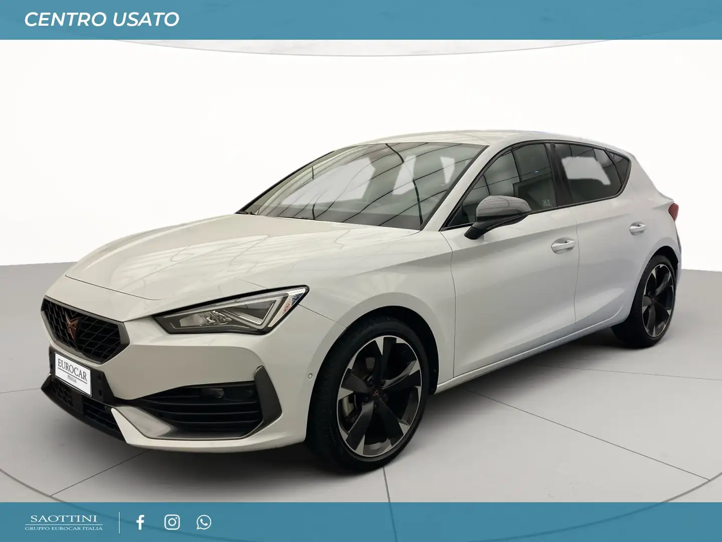 CUPRA Leon 1.5 Hybrid 150 CV DSG Bianco - 1
