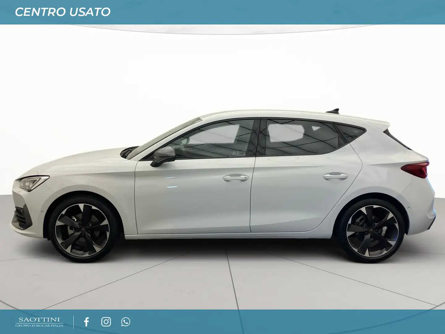 CUPRA Leon 1.5 Hybrid 150 CV DSG Bianco - 2