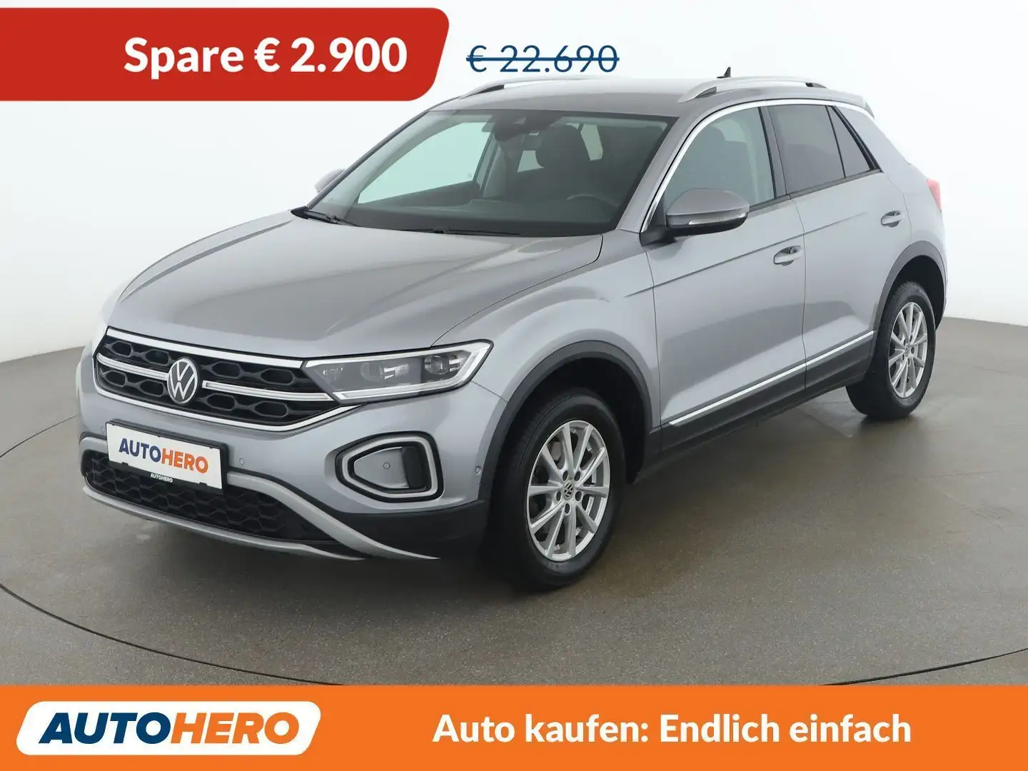 Volkswagen T-Roc 1.5 TSI ACT Style Grau - 1