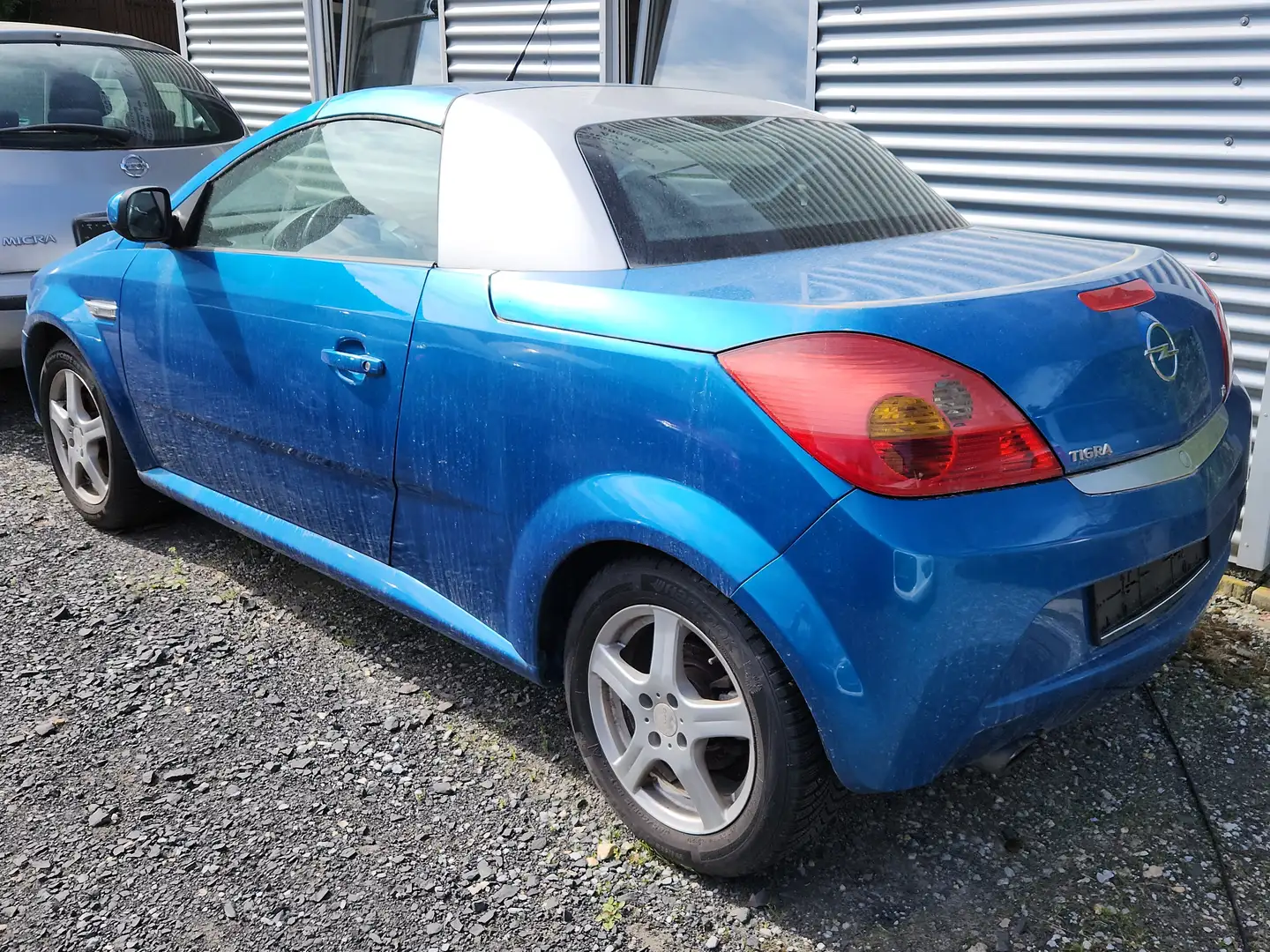 Opel Tigra Sport/1,8 /Klima/Zahnrhiemen gerißen Albastru - 2