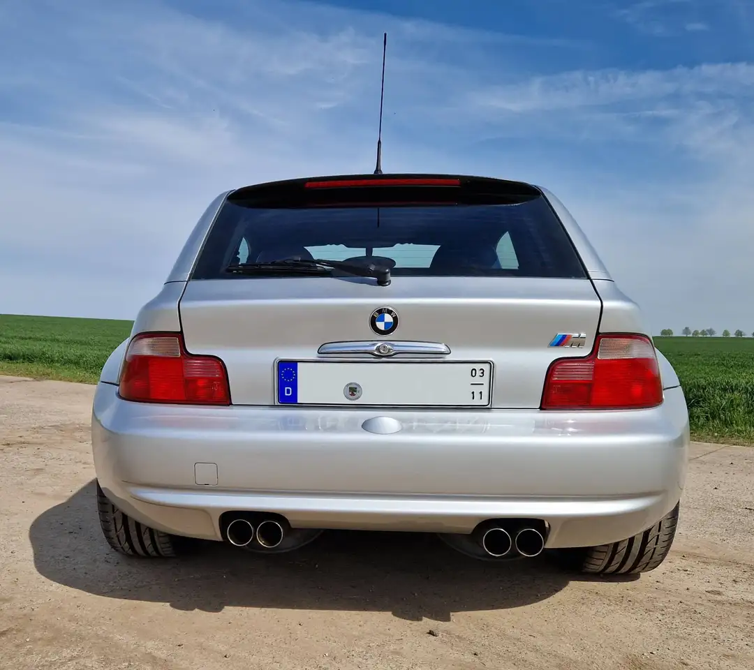 BMW Z3 M Coupé / S54 / Titansilber / Estorilblau / Sammlerfahrzeug (2+) / Lagerschalen NEU, foto 7