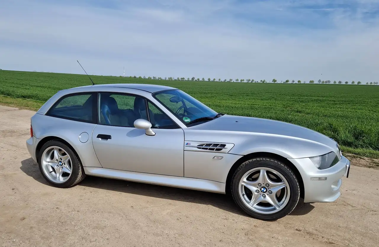 BMW Z3 M Coupé / S54 / Titansilber / Estorilblau / Sammlerfahrzeug (2+) / Lagerschalen NEU, foto 3