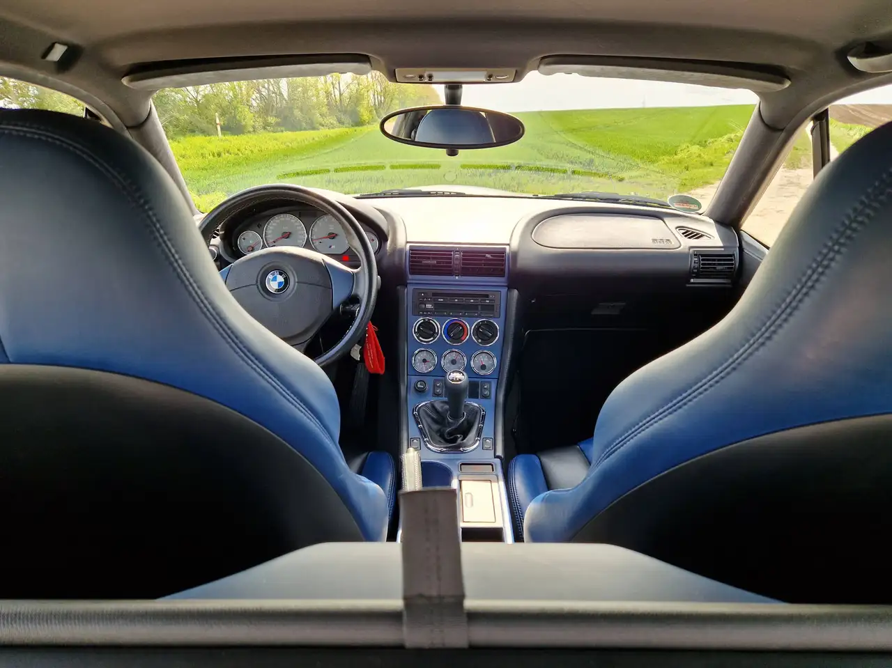 BMW Z3 M Coupé / S54 / Titansilber / Estorilblau / Sammlerfahrzeug (2+) / Lagerschalen NEU, foto 11