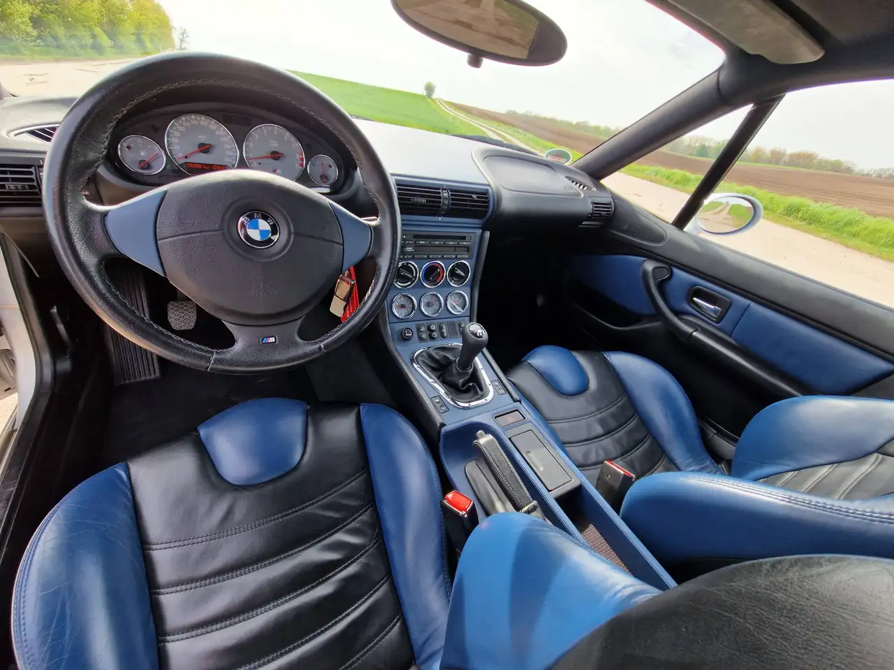 BMW Z3 M Coupé / S54 / Titansilber / Estorilblau / Sammlerfahrzeug (2+) / Lagerschalen NEU, foto 10