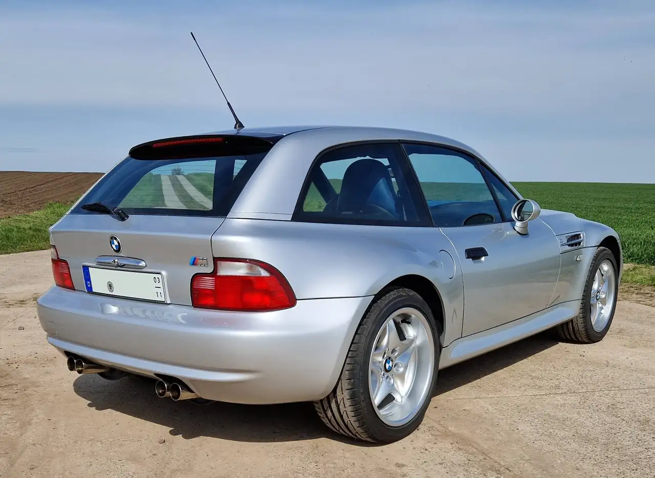 BMW Z3 M Coupé / S54 / Titansilber / Estorilblau / Sammlerfahrzeug (2+) / Lagerschalen NEU, foto 5