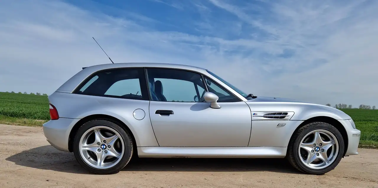 BMW Z3 M Coupé / S54 / Titansilber / Estorilblau / Sammlerfahrzeug (2+) / Lagerschalen NEU, foto 4