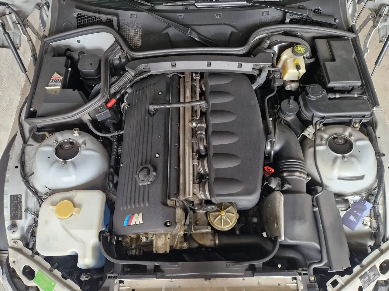 BMW Z3 M Coupé / S54 / Titansilber / Estorilblau / Sammlerfahrzeug (2+) / Lagerschalen NEU, foto 12