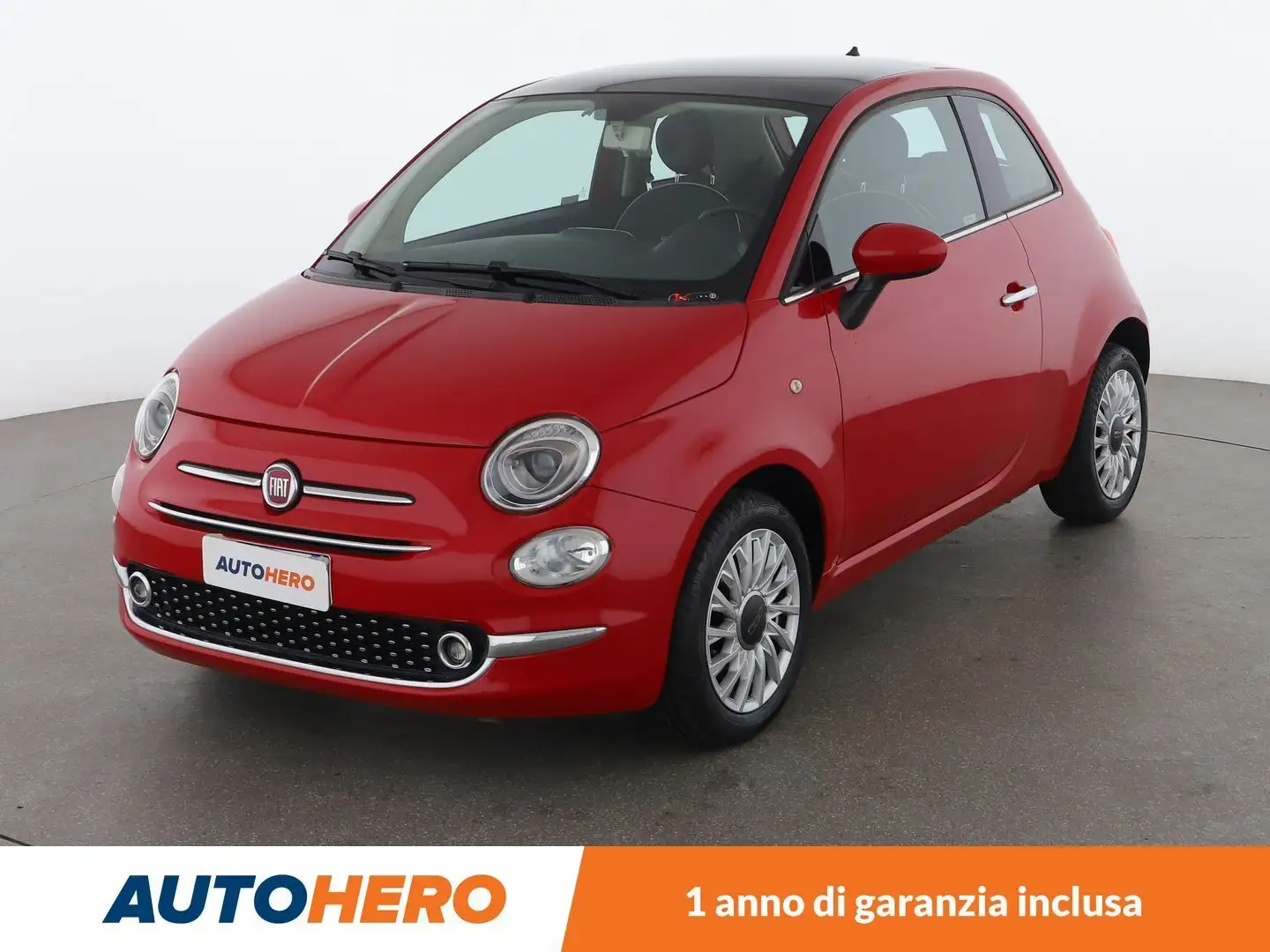 Fiat 500 1.2 Lounge Rot - 1