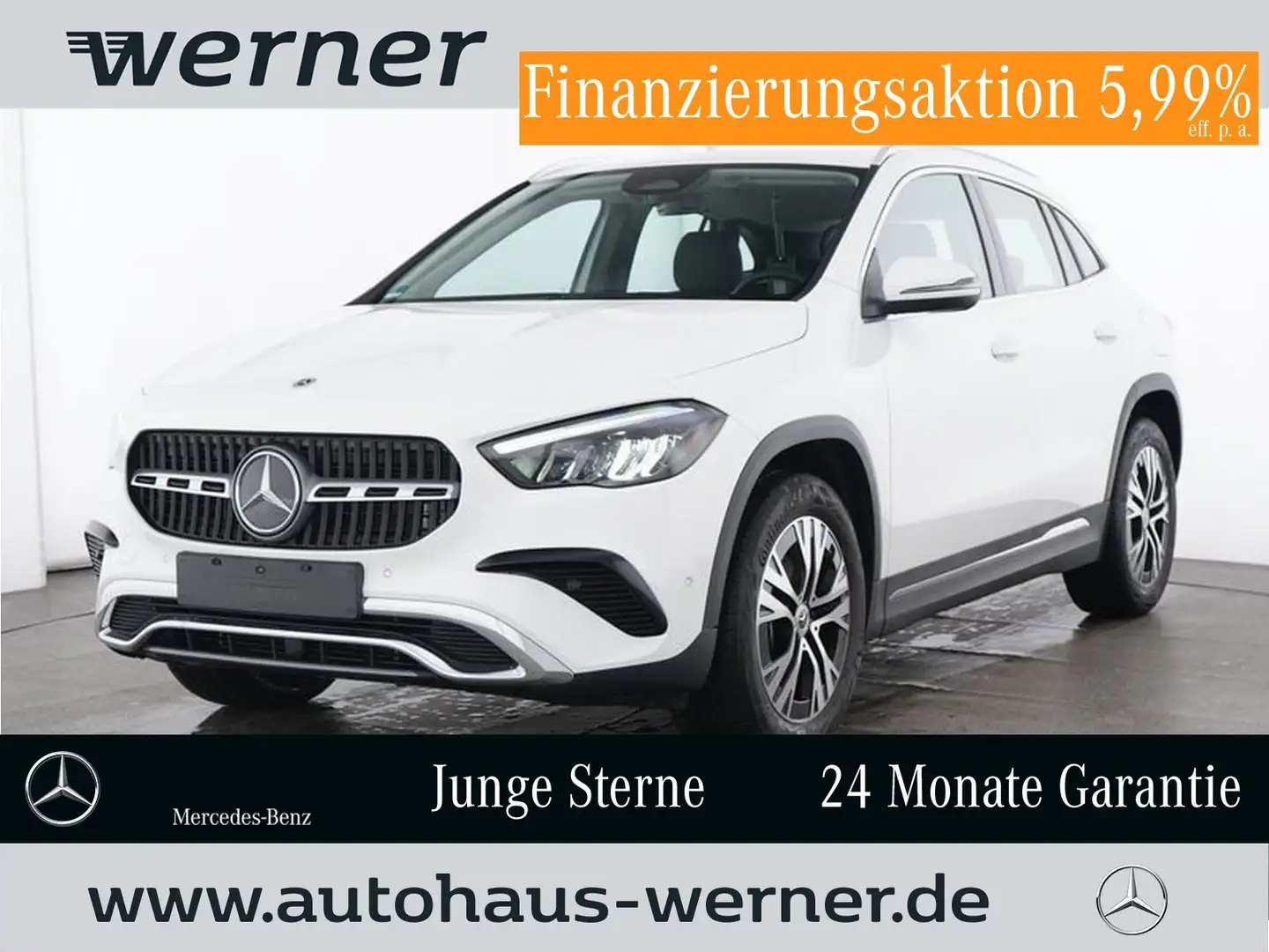 Mercedes-Benz GLA 180 PROG-ADVANCED AHK WINTER KAMERA EASYPACK Weiß - 1