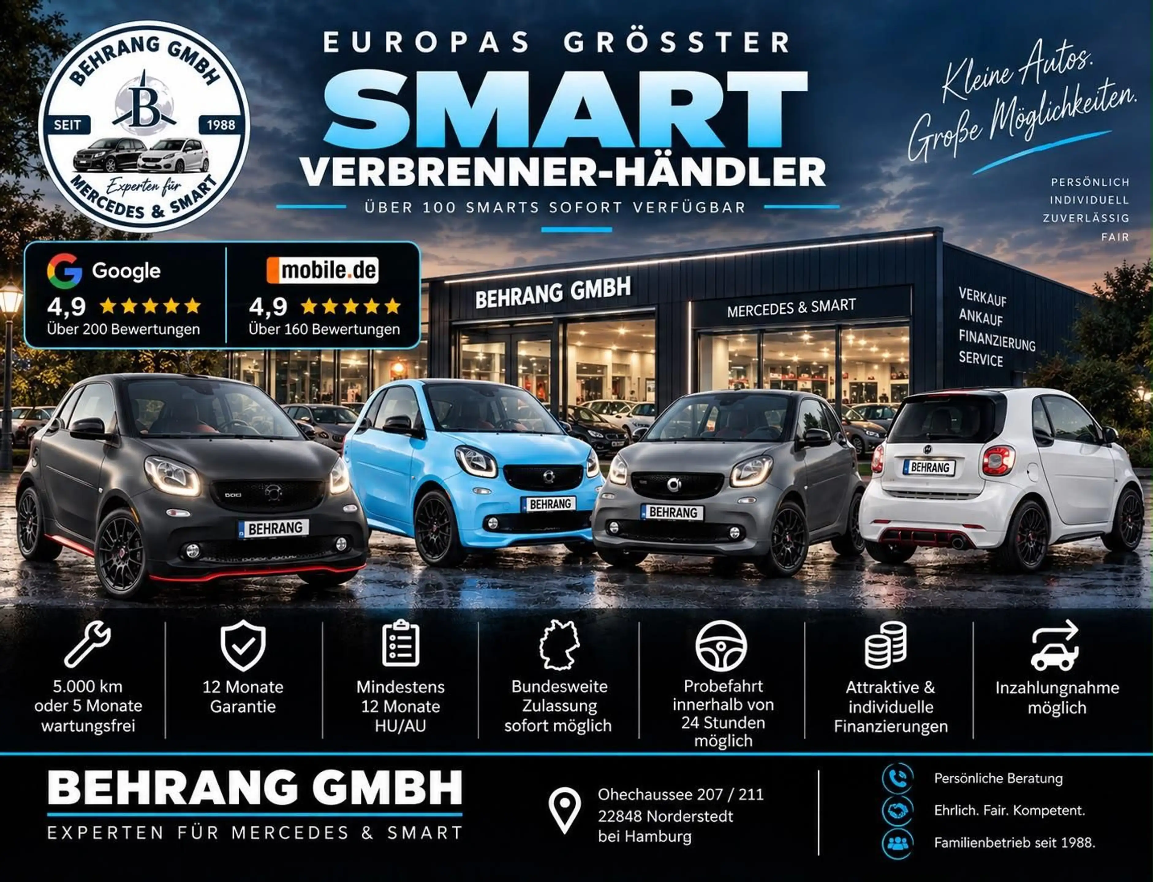 smart forTwo BRABUS TAILOR-MADE+LORINSER*EINZELLSTÜCK* — photo 2