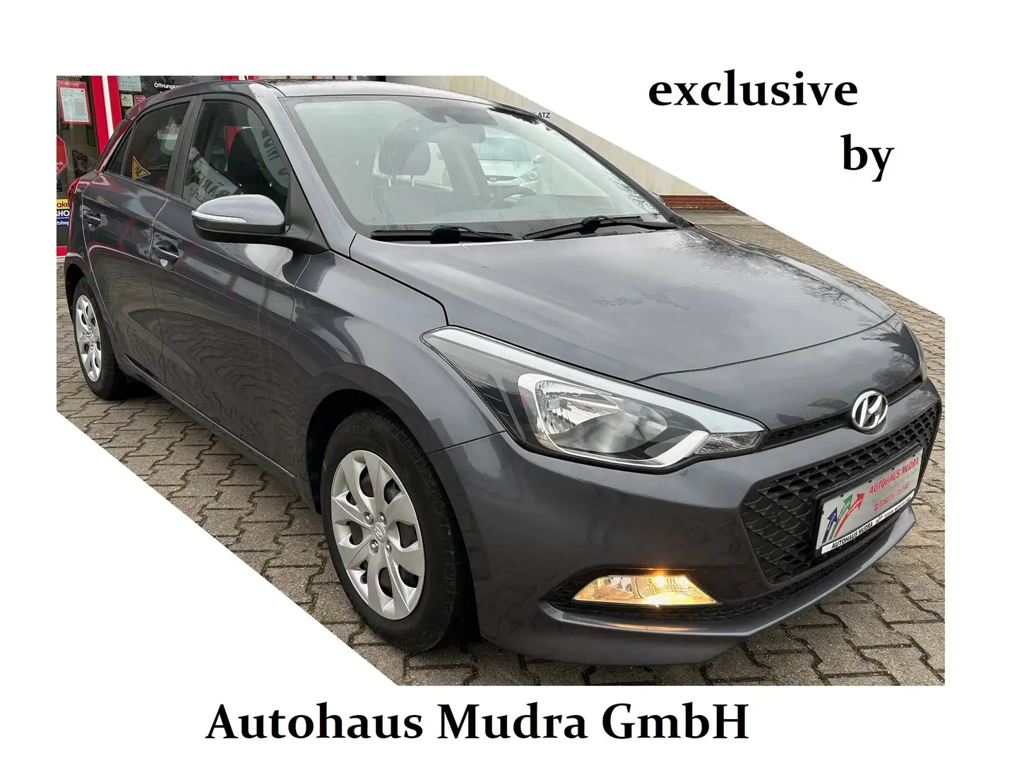 Hyundai i20 blue 1.2 Trend Grijs - 1