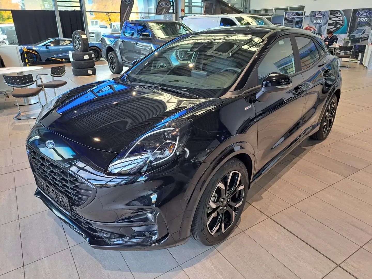 Ford Puma 1.0 EcoBoost ST-Line X ACC LED Navi SHZ Nero - 2