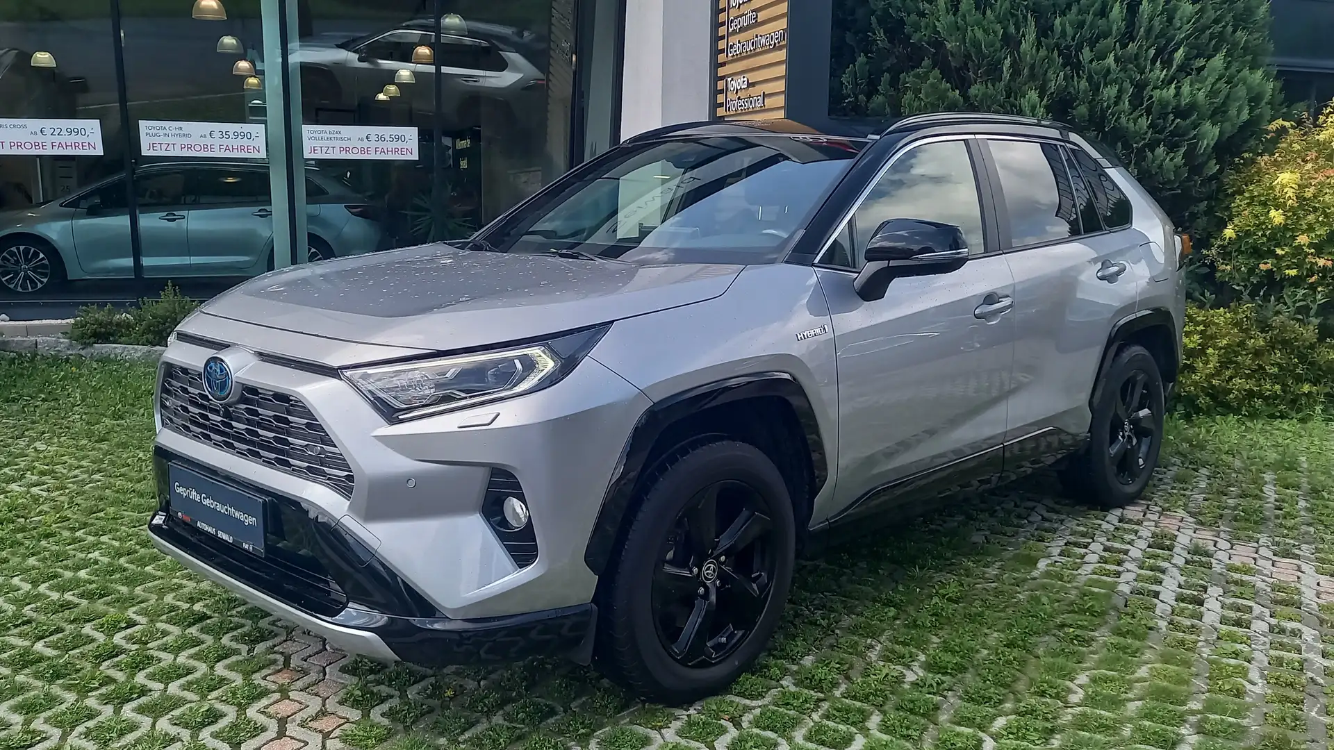 Toyota RAV 4 RAV4 2,5 Hybrid Style AWD Style +DAP+WP Silber - 1
