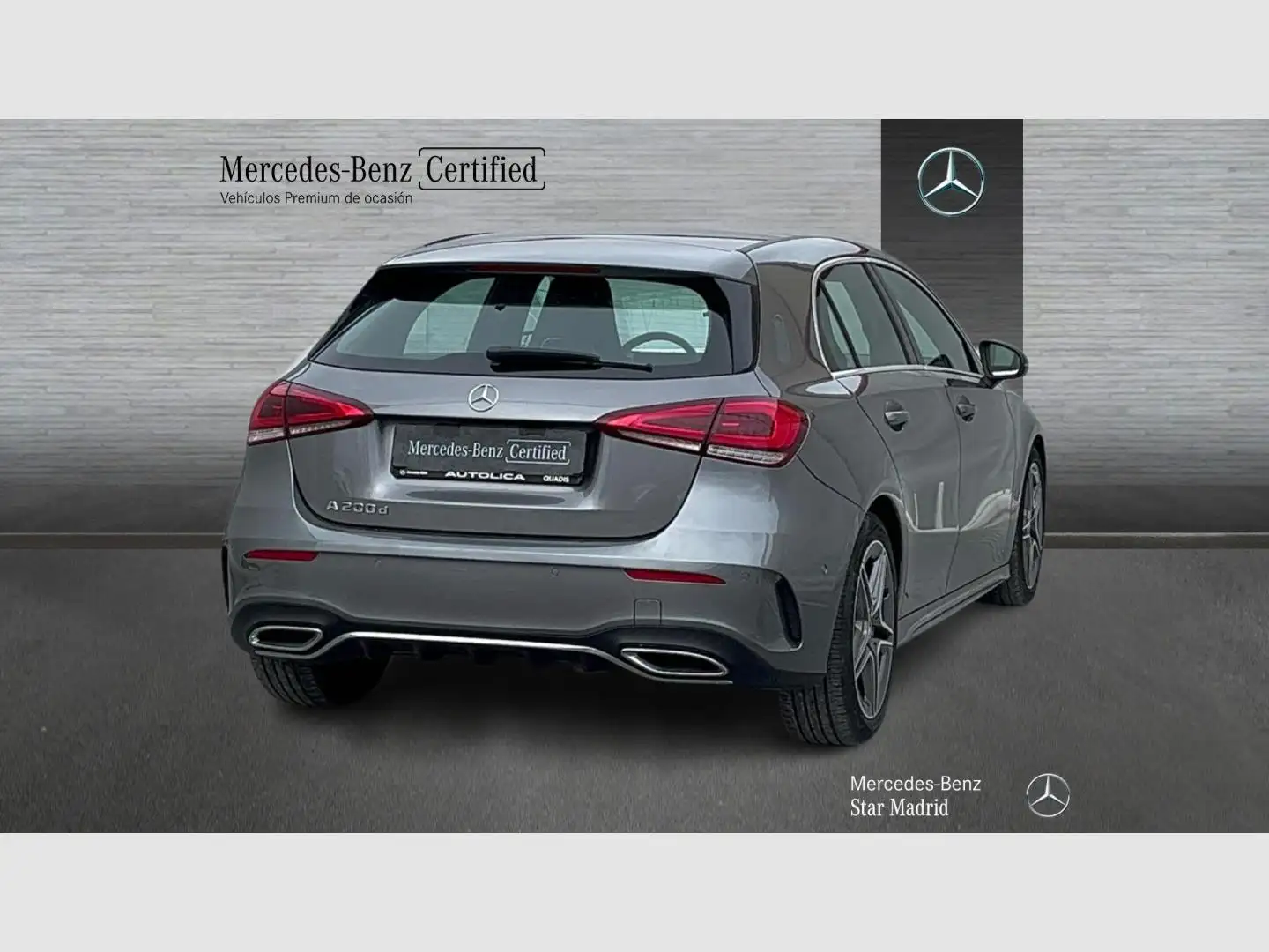 Mercedes-Benz A 200 d Gris - 1