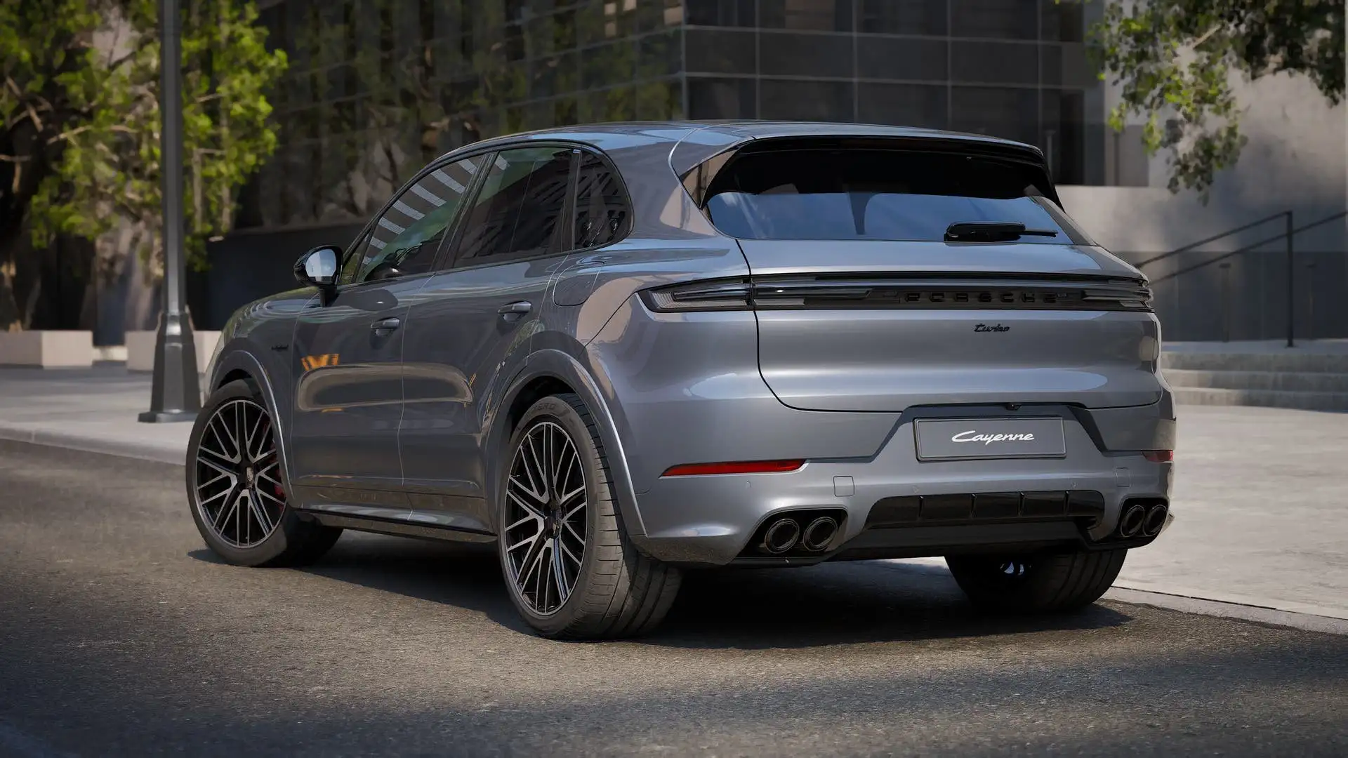 포르쉐 카이엔 S E-Hybrid 2026 회색 사진 3