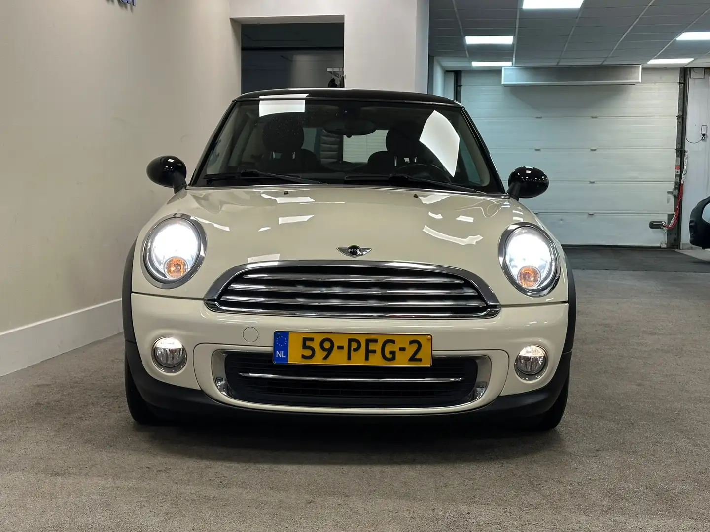 MINI Cooper Mini 1.6 Pepper|122PK|NAVI|BLUETOOTH|CRUISE|AIRCO Wit - 2