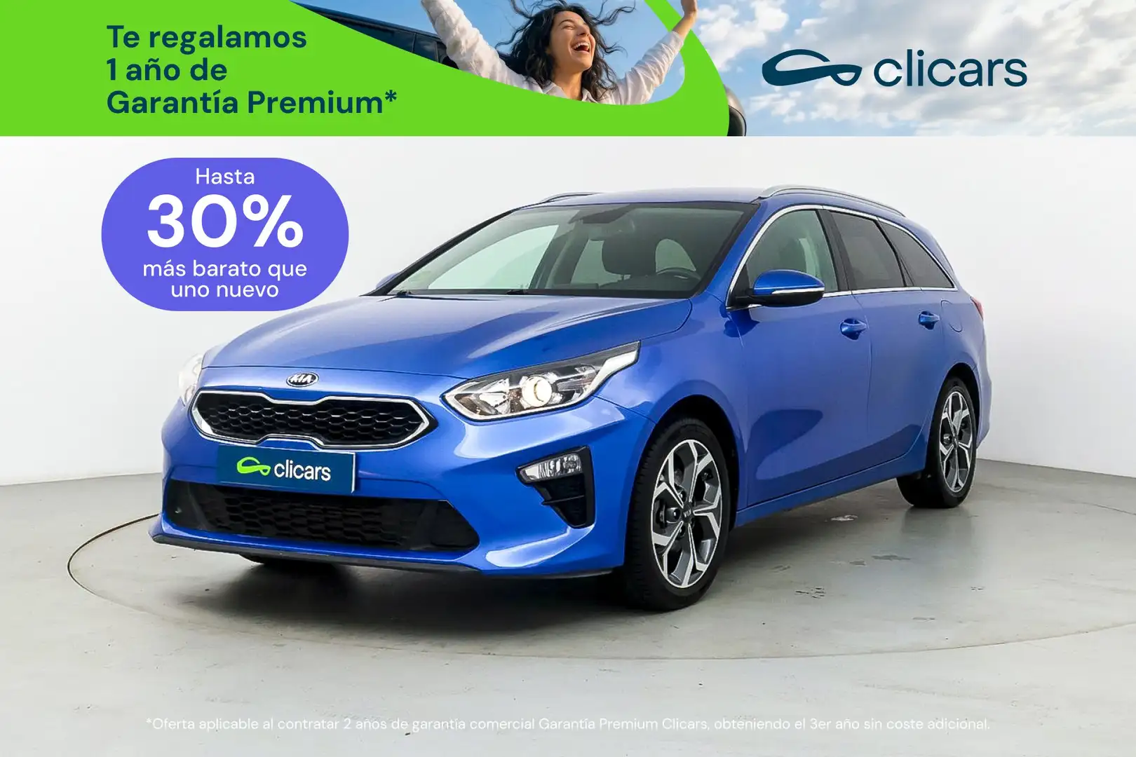 Kia Ceed / cee'd 1.0 T-GDI Eco-Dynamics Tech 120 Azul - 1