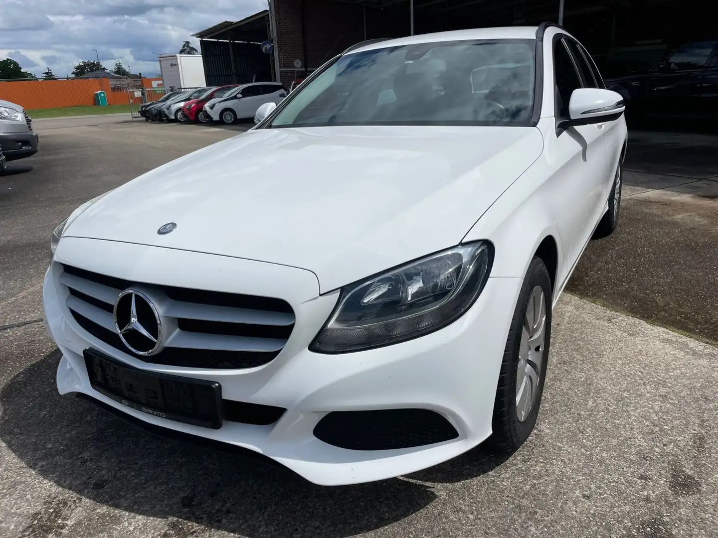 Mercedes-Benz C 180 T-Modell  BlueTEC / NAVI/KAMERA/EL. Sitze Weiß - 1