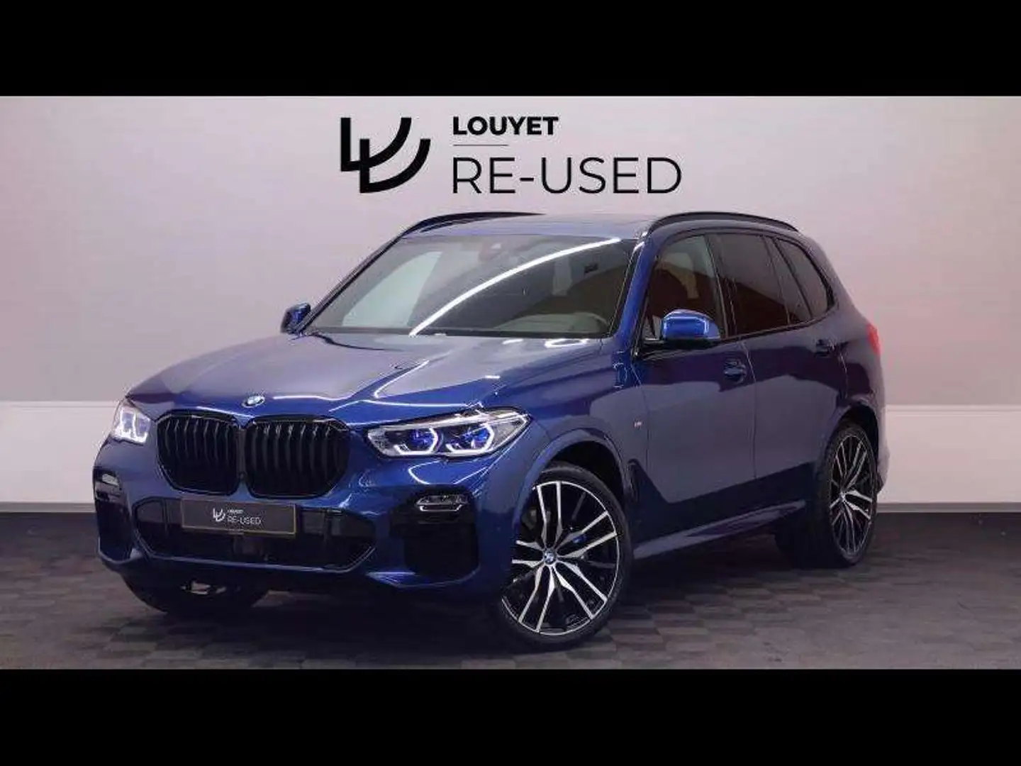 BMW X5 30d M SPORT xDrive 265 Auto Bleu - 1