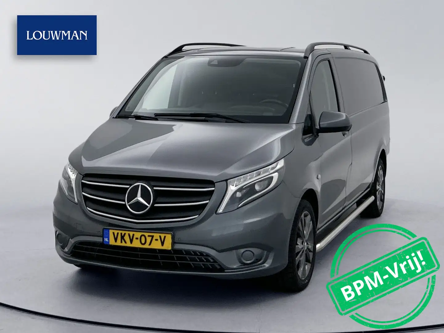 Mercedes-Benz Vito 114 CDI Lang 9g Automaat Led koplampen Navigatie C Gris - 1
