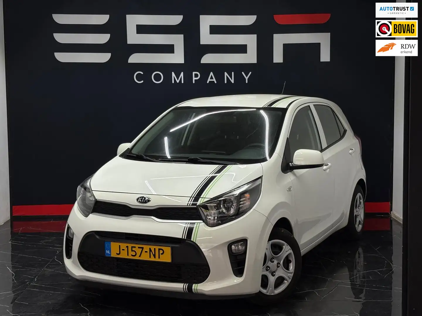 Kia Picanto 1.0 CVVT ComfortLine Airco Bluetooth Blanc - 1