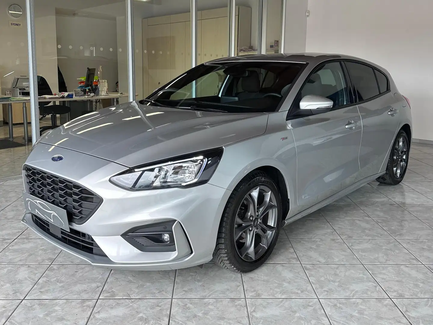 Ford Focus 1.5 ecoblue ST-Line s&s 120cv my20.75 Silber - 1