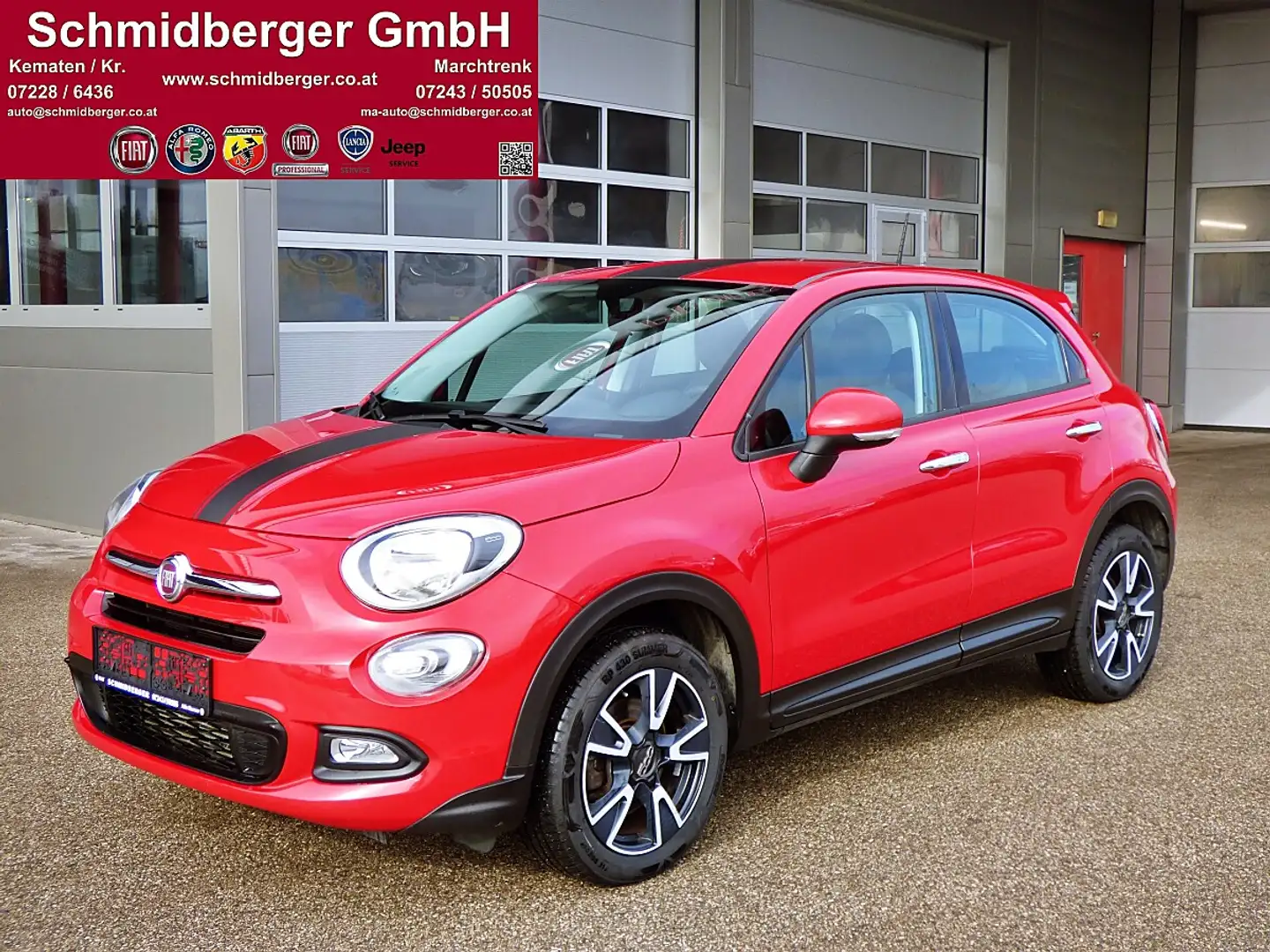 Fiat 500X 1,6 Multi-Jet II 120 City Look Pop Star Rot - 1