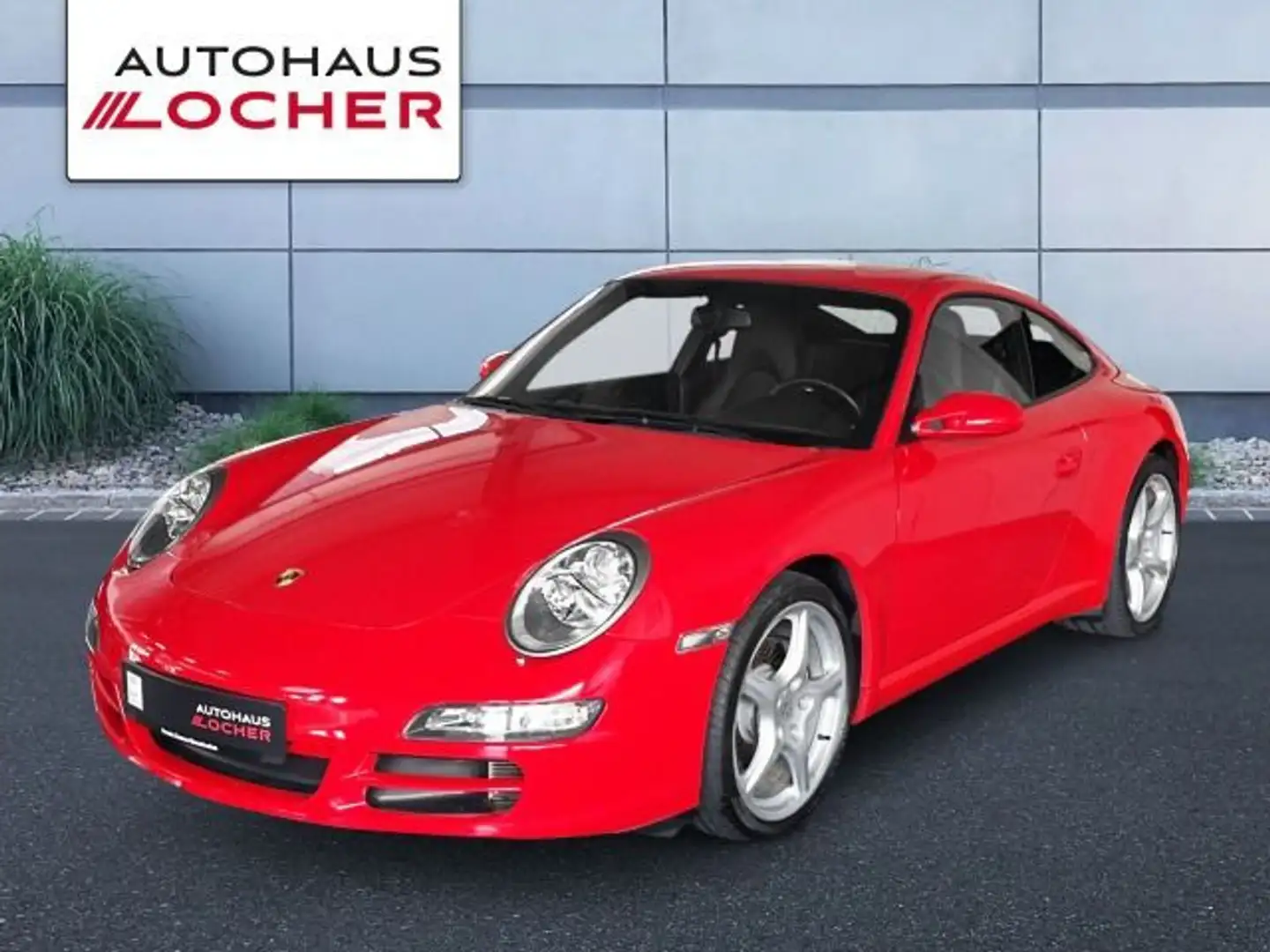 Porsche 997 Carrera Coupe 3.6 Xenon Klima SHZ Sportabgas Rot - 1