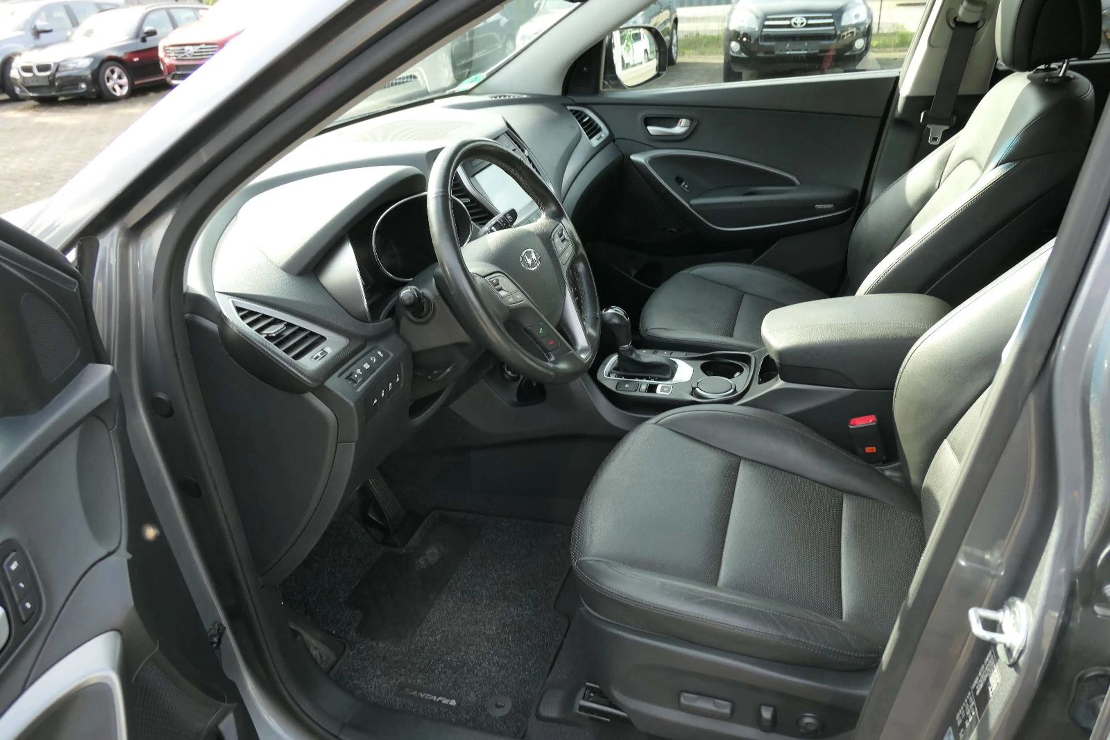 Hyundai SANTA FE blue Premium 4WD AHK/Keyless/el.Sitz — photo 10