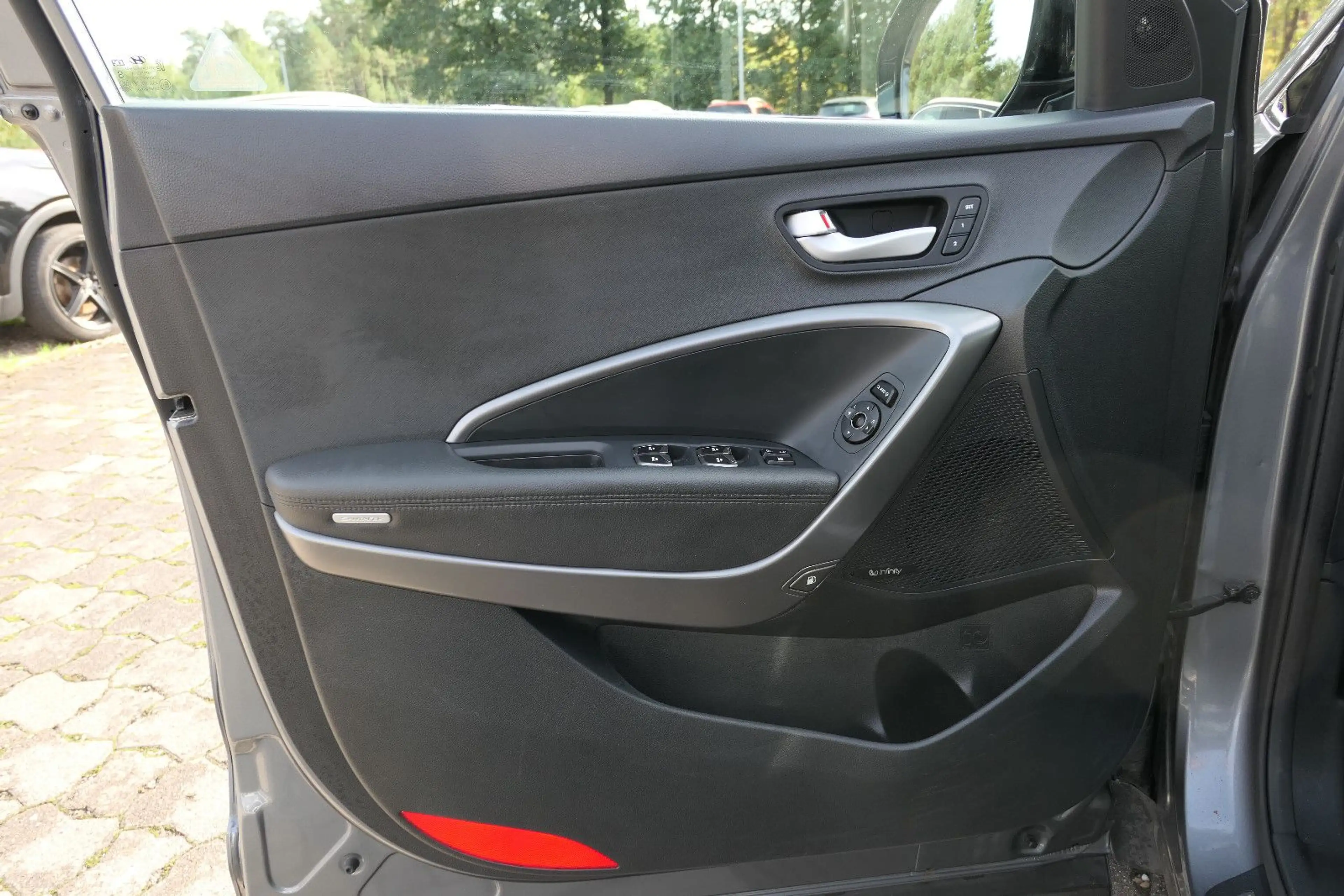 Hyundai SANTA FE blue Premium 4WD AHK/Keyless/el.Sitz — photo 11