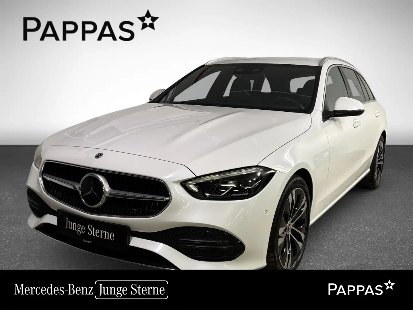 Mercedes-Benz C 220 d T-Modell LED Cam Navi Totw Distr Keyl Blanc - 1