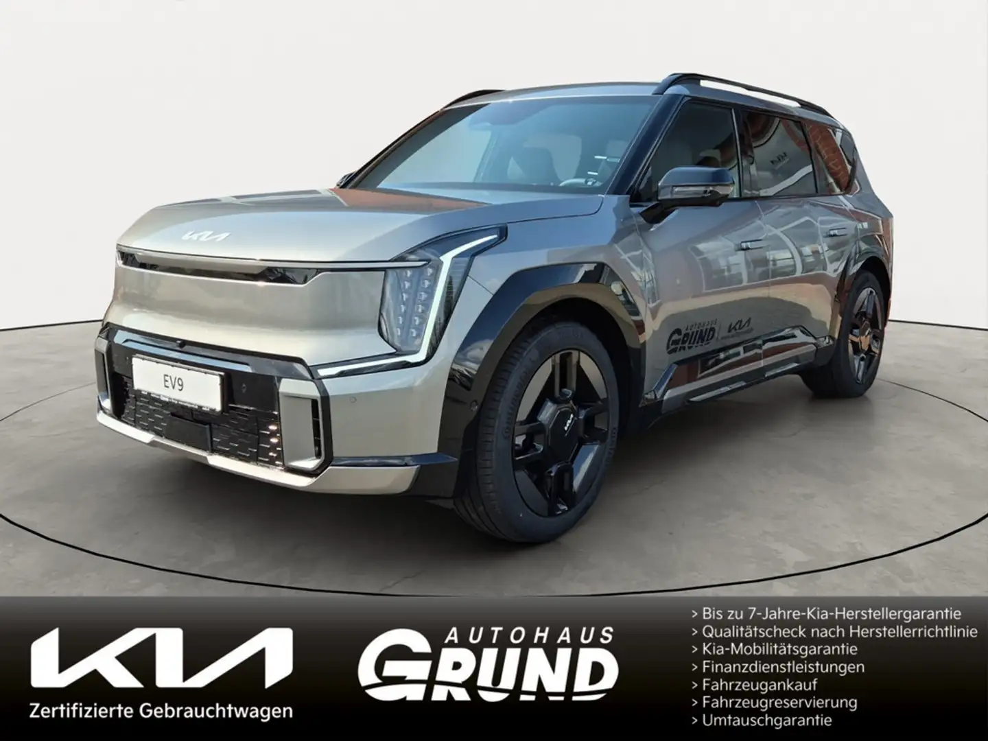 Kia EV9 99,8 GT-Line AWD | 6-S RELAX | PANO | AHK Grau - 1