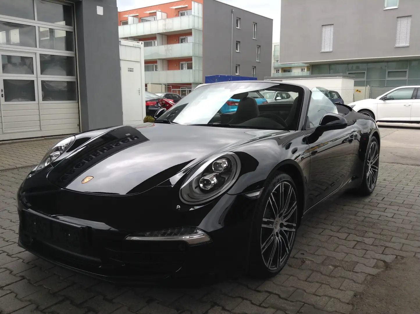 Porsche 991 Carrera Black Edition Cabriolet Noir - 1