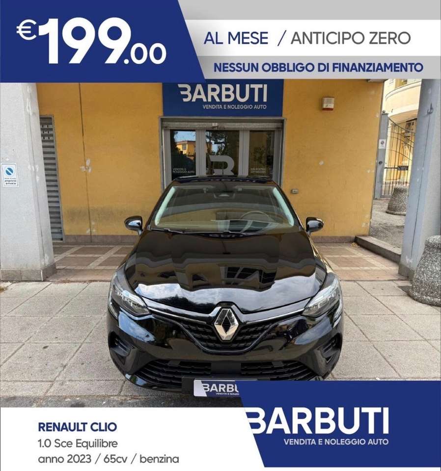 Renault Clio Clio 2023 - 1.0SCe 65 CV 5 porte Equilibre