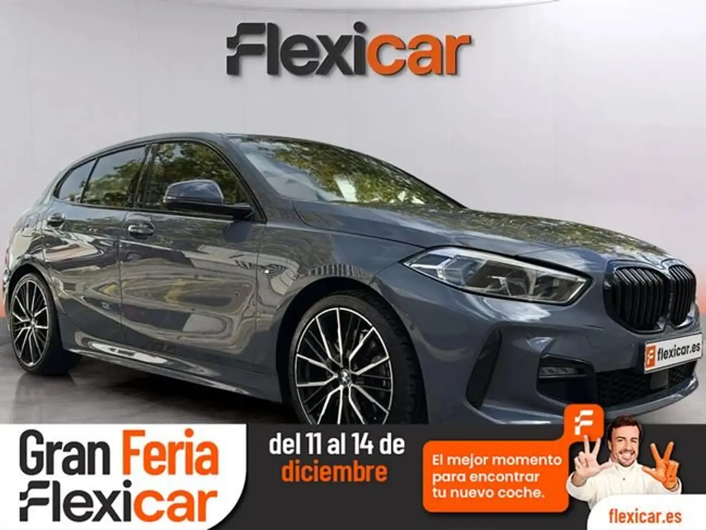 BMW 120 120dA Gris - 1