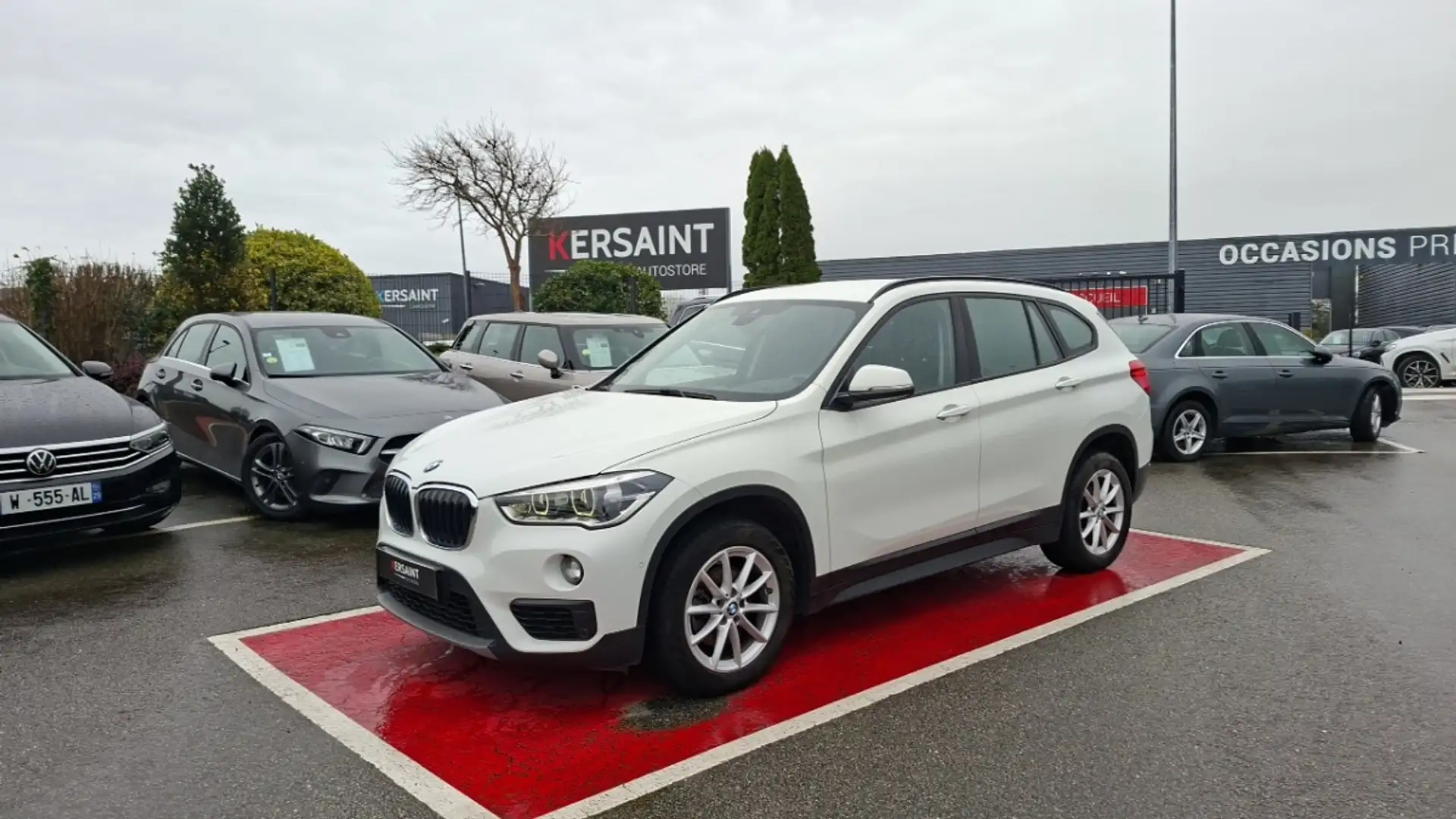 BMW X1 II sDrive18d Lounge BVA8 Blanc - 1