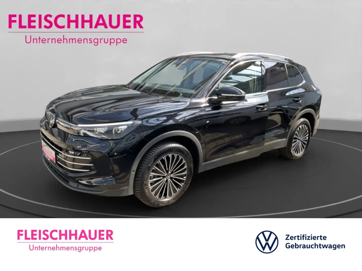 Volkswagen Tiguan 1.5 TSI DSG eHybrid HUD AD AHK Navi VC Massagesitz Schwarz - 1