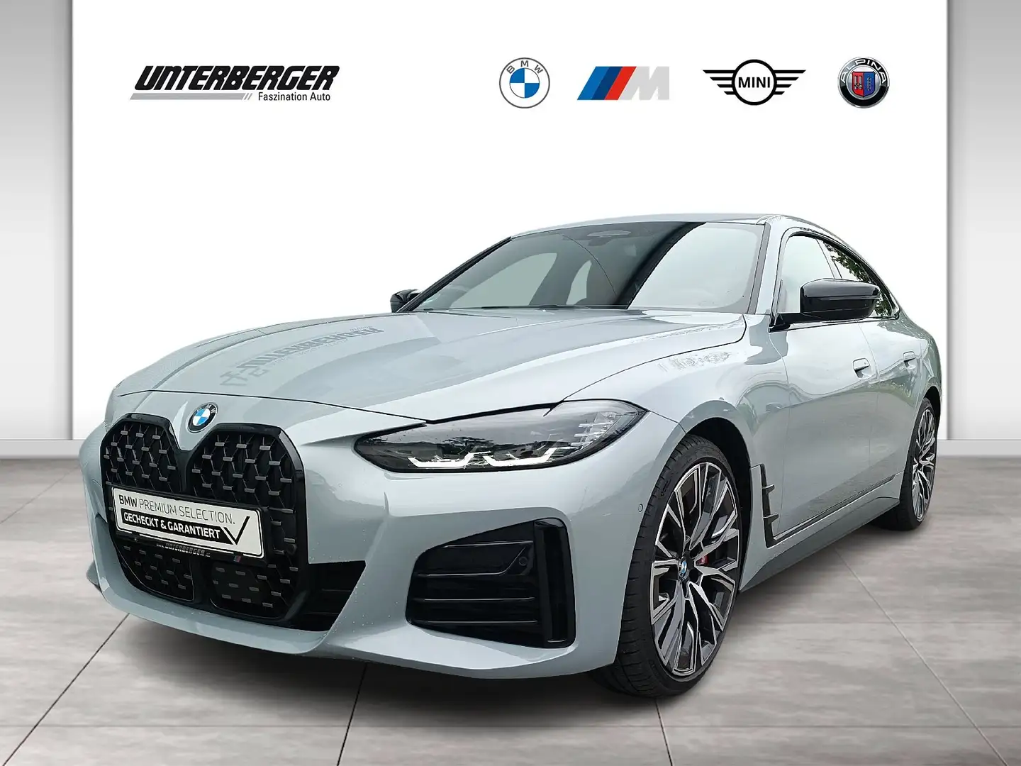 BMW 420 d Gran Coupé M Sportpaket HK HiFi DAB LED Gris - 1