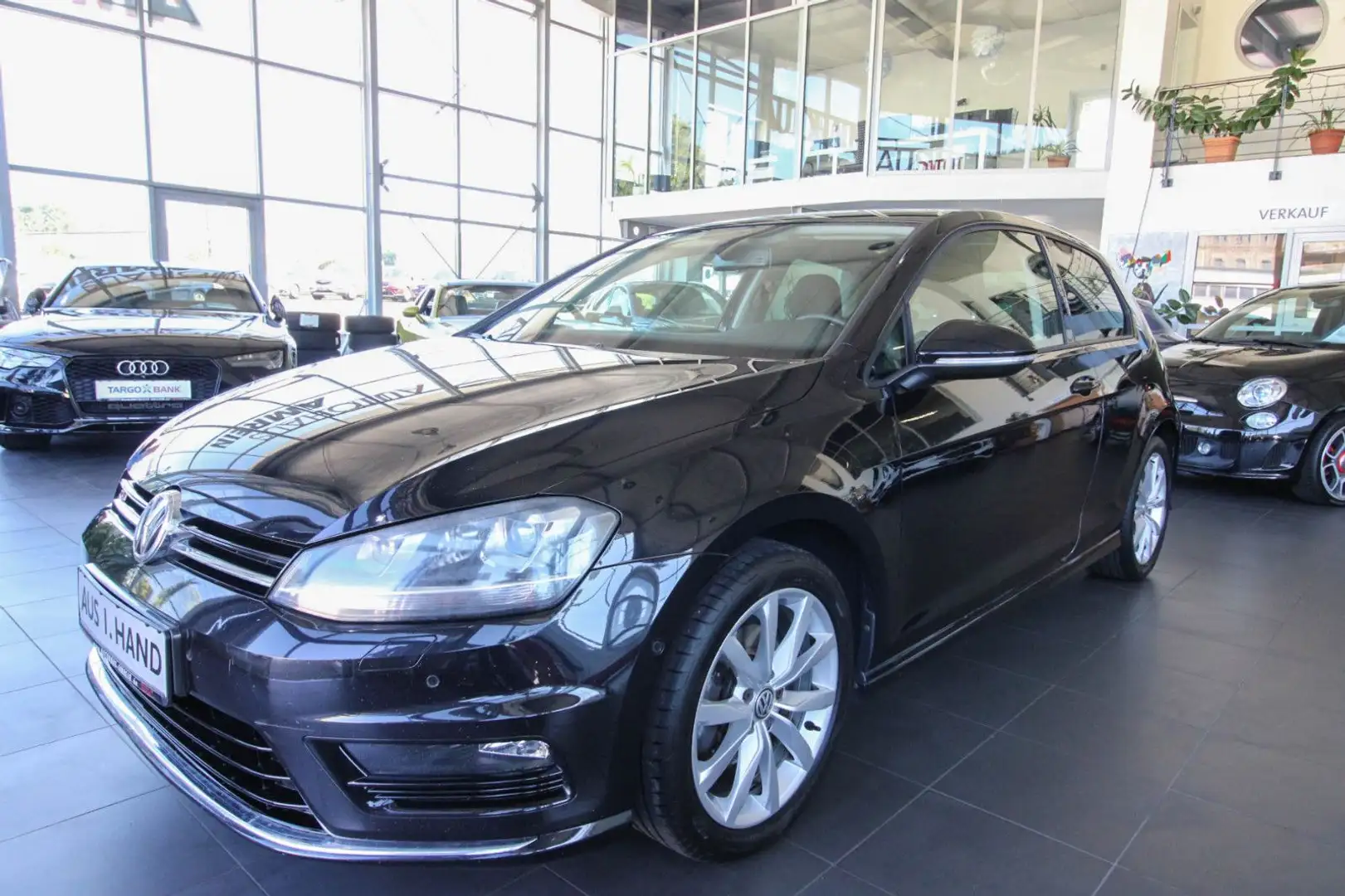 Volkswagen Golf VII Highline R-Line/Bi-Xenon/1.Hand/SHZ/Alu Noir - 1