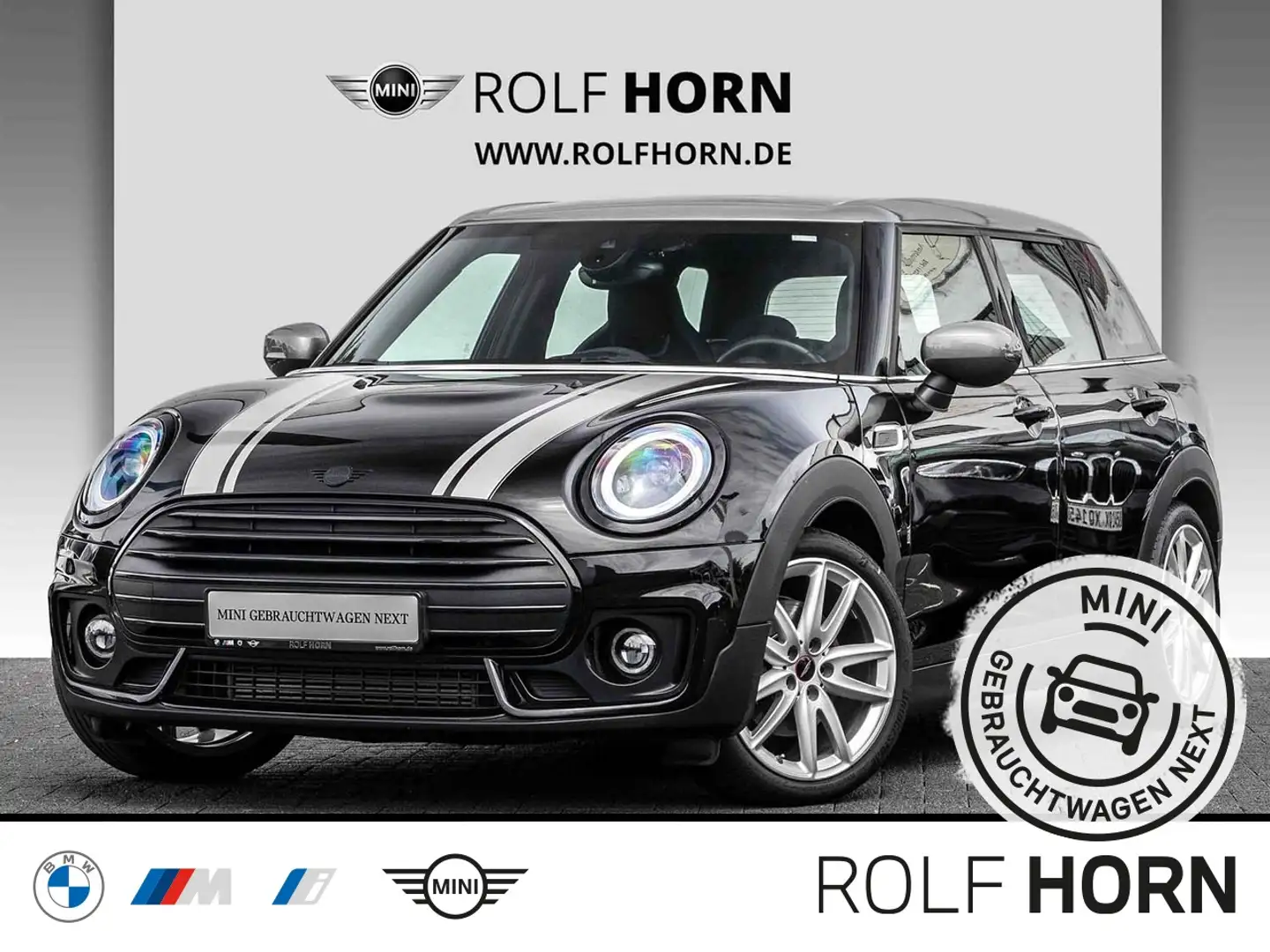 MINI Cooper D Clubman Cooper D JCW Trim Navi Klima RFK LED SHZ Noir - 1