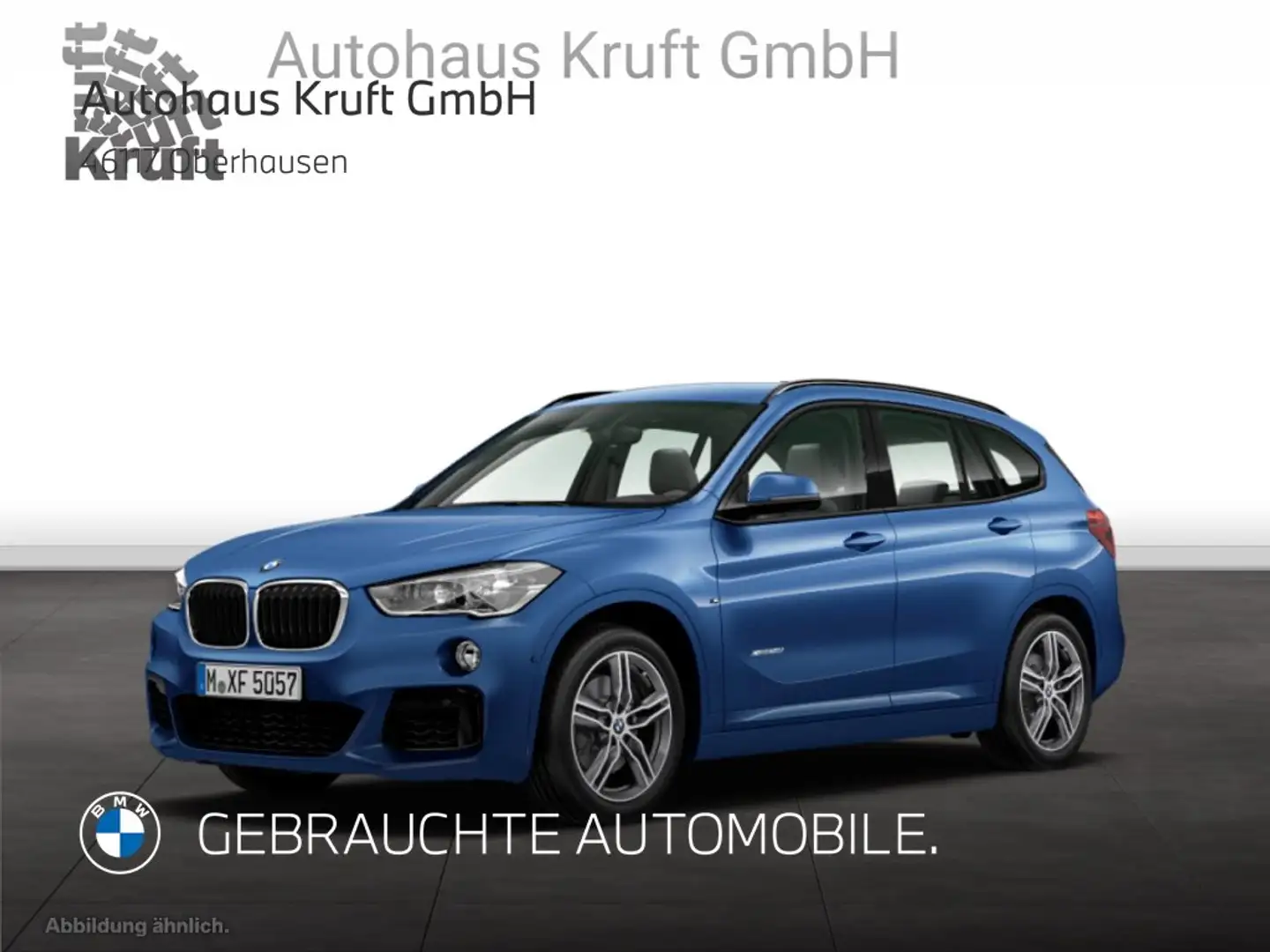 BMW X1 xDrive20i M SPORT+AUTOM+NAV PLUS+LED+HUD Blau - 2