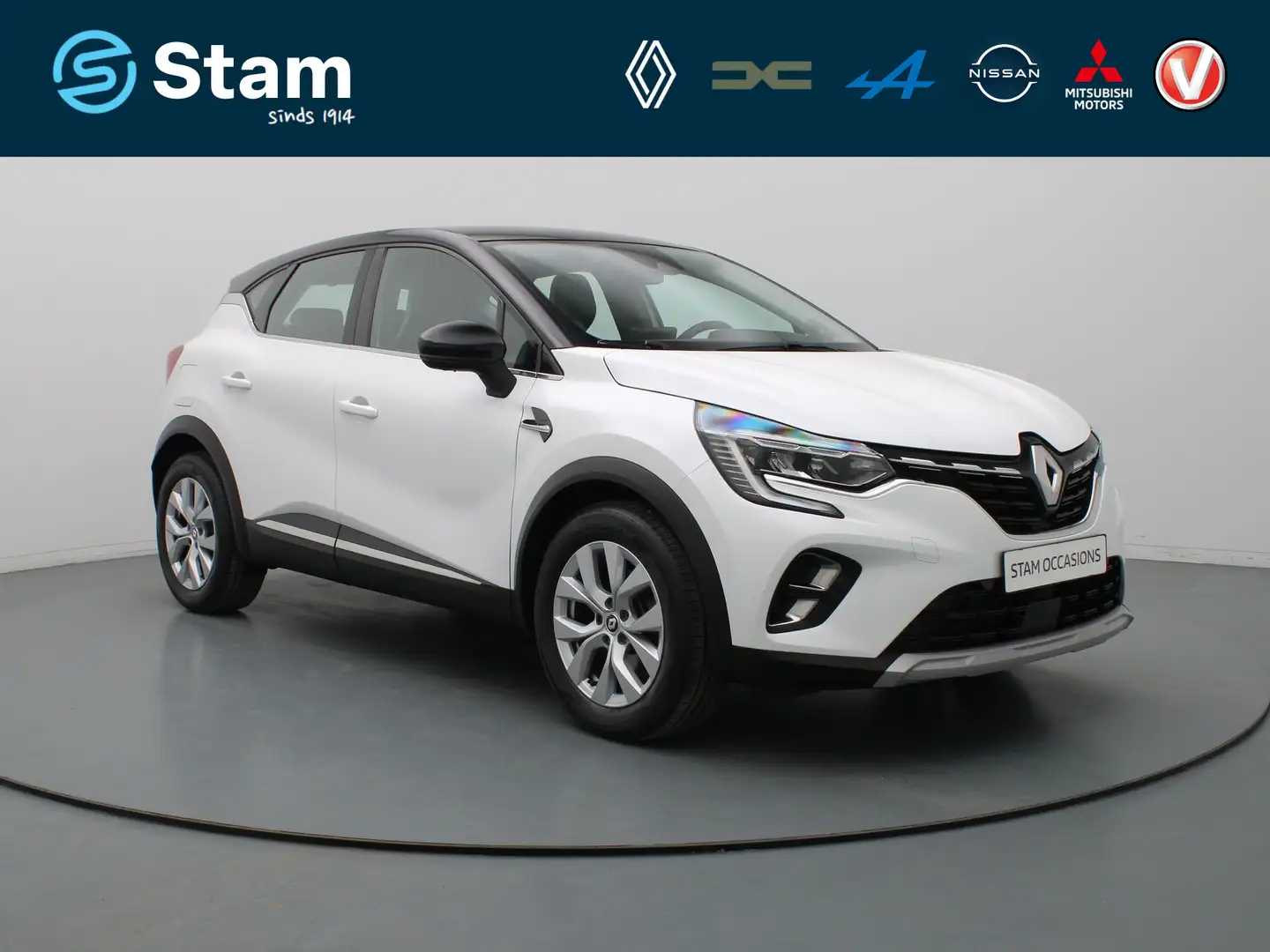 Renault Captur 1.6 E-Tech plug-in hybrid 160 techno 360° Camera | Blanco - 1