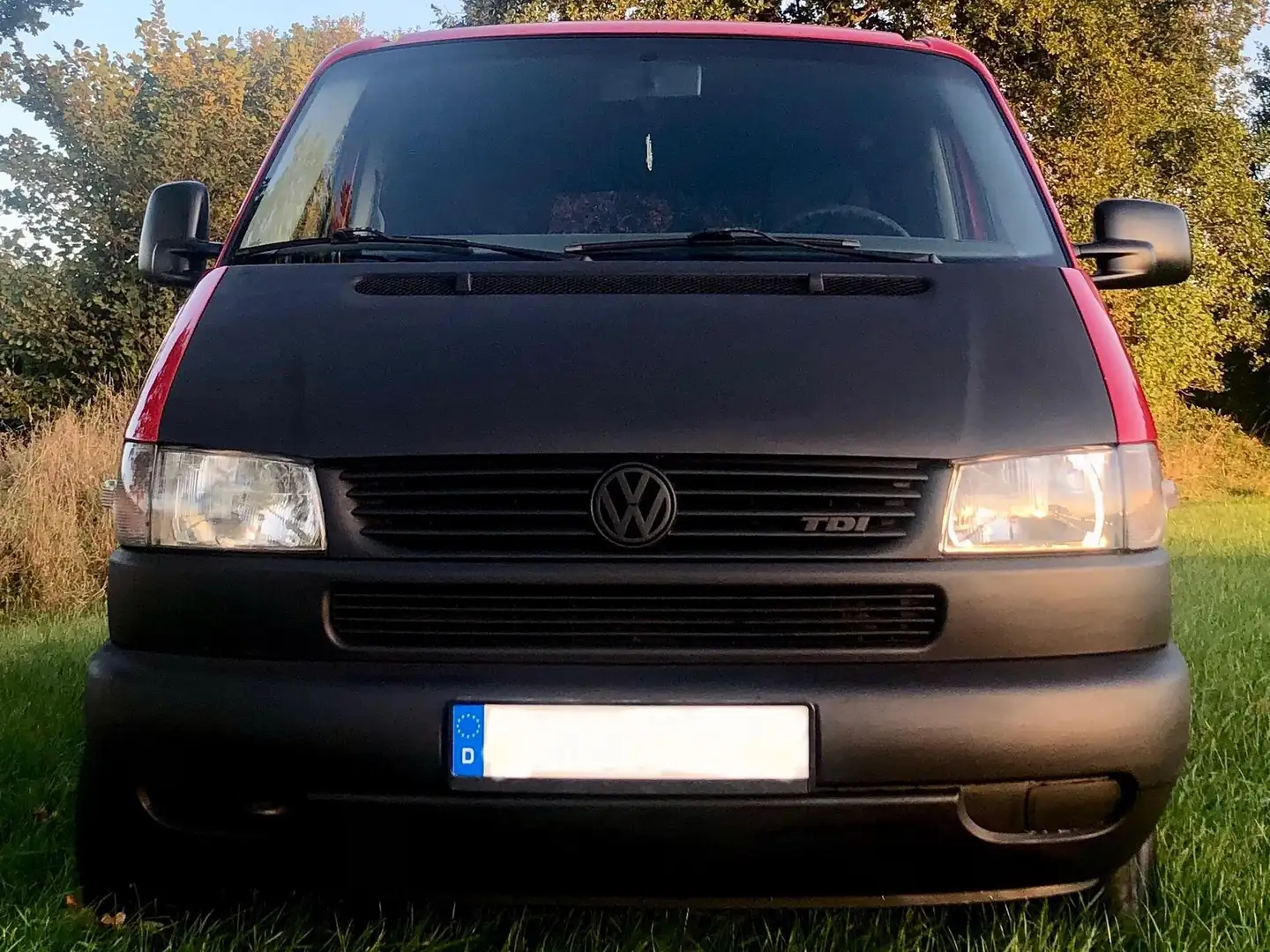 Volkswagen T4 Multivan VW T4 Multivan TDI 2,5L TÜV 07/2026 Rot - 2