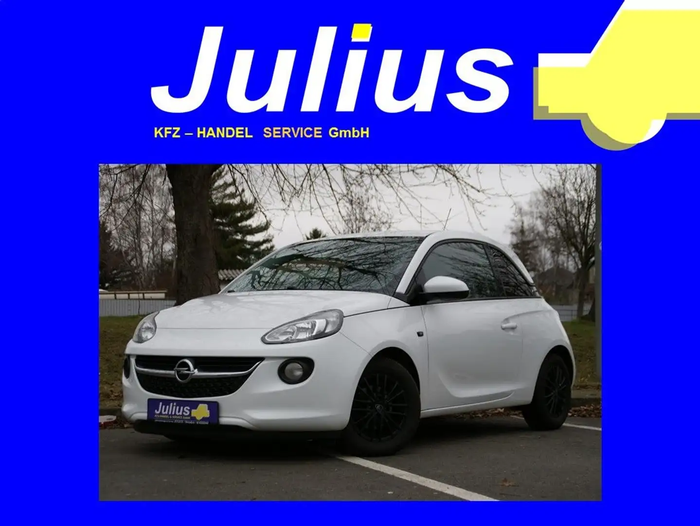 Opel Adam 1.2 KLIMA/EL.FH/ZV-FUNK White - 1