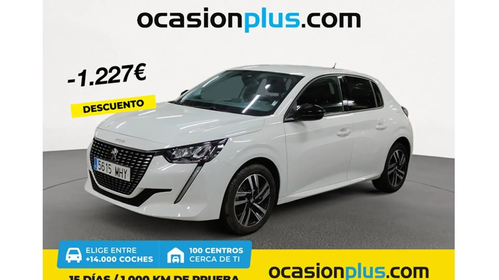 Peugeot 208 1.2 Puretech S&S Allure 100 Blanc - 1