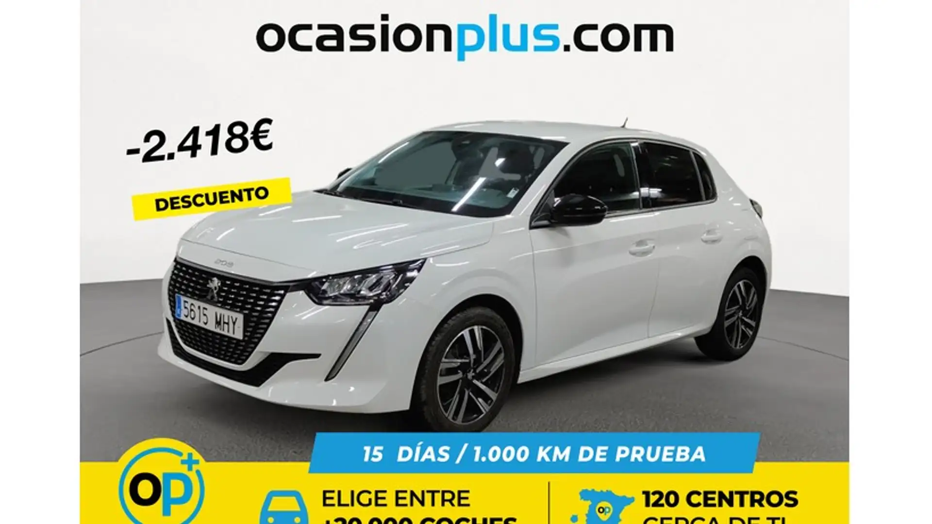 Peugeot 208 1.2 Puretech S&S Allure 100 Weiß - 1