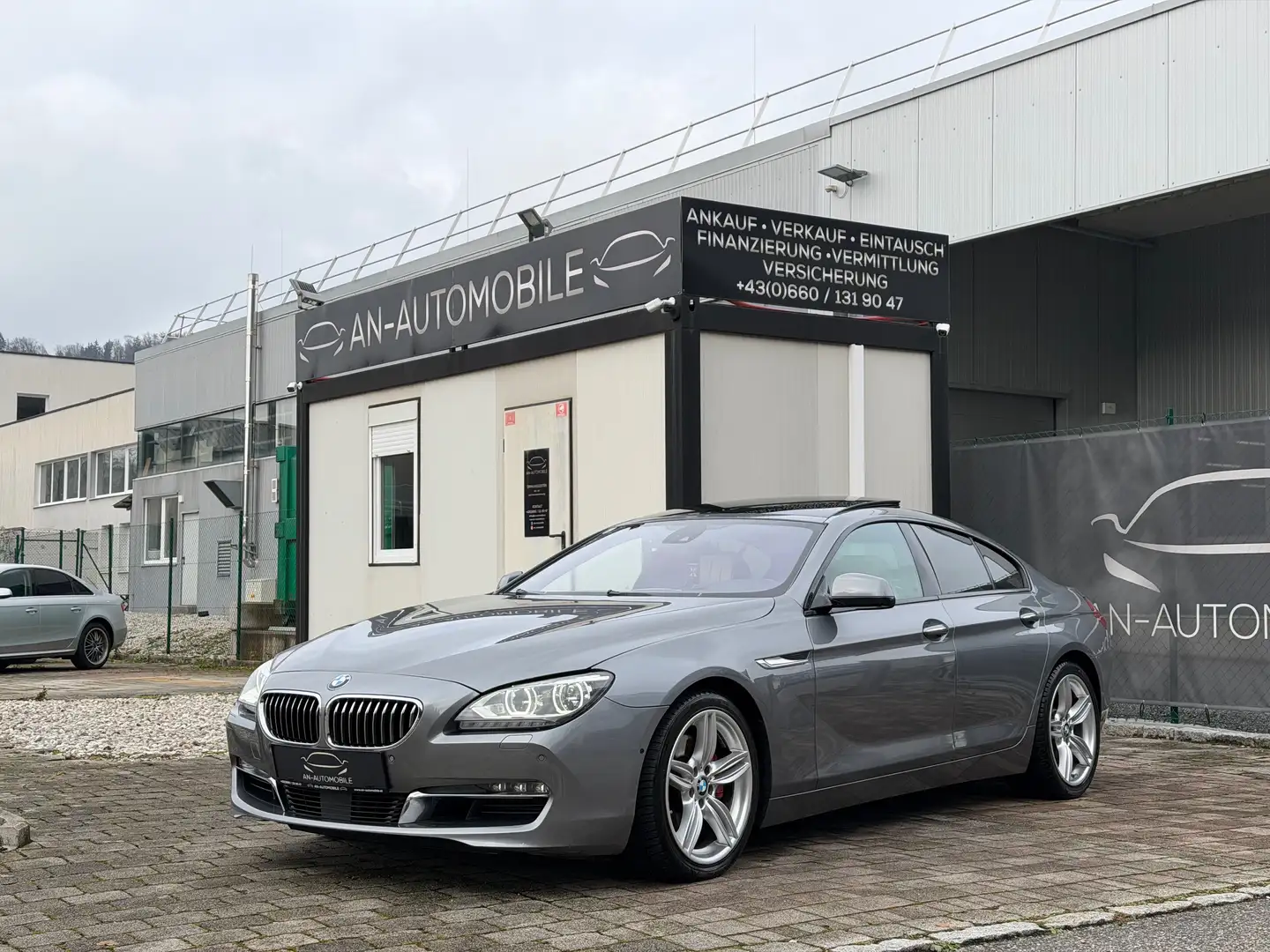 BMW 640 i F06 Aut. Gran Coupe Finanzierung möglich Grau - 1