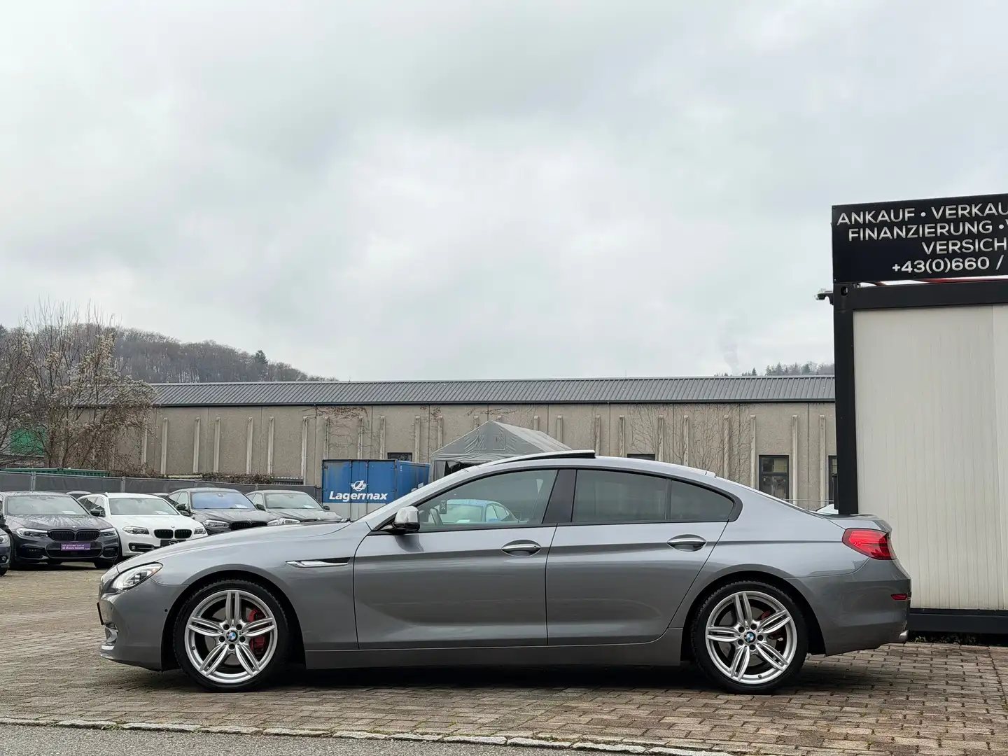BMW 640 i F06 Aut. Gran Coupe Finanzierung möglich Grau - 2