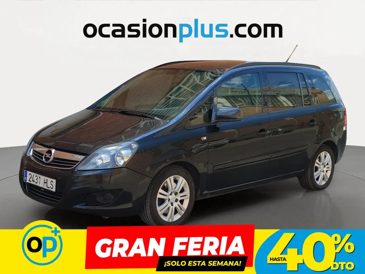 Opel Zafira 1.7CDTi Family 110 Negro - 1